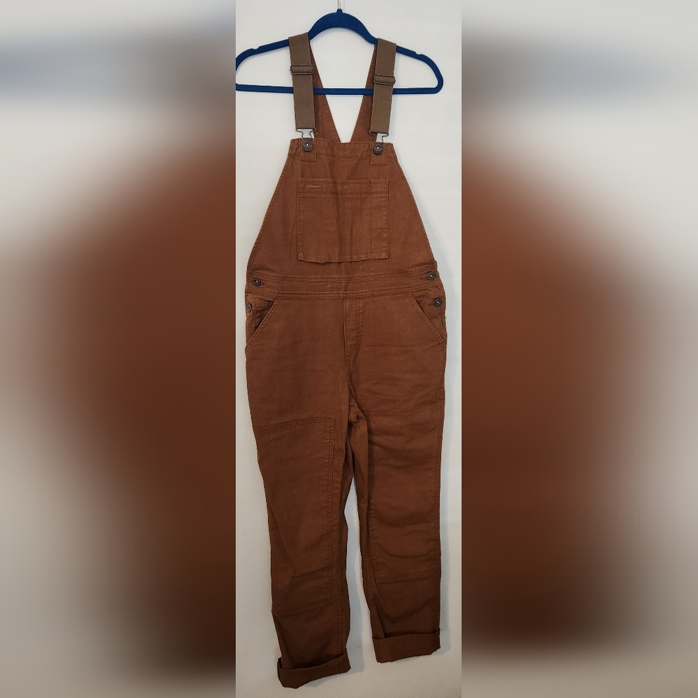 REI Co op Trailsmith Canvas Overalls Women’s Size 4